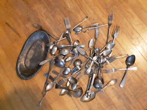 Lote de tenedores y cucharas vintage #2 - Imagen 1 de 2