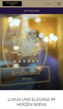 Hotel Ambassador Wien Österreich 12.12 - 15.12