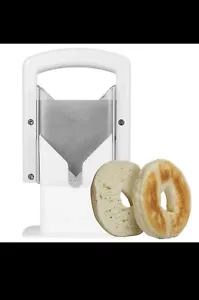 Bagel Cutter Slicer with Safety Handle Household Bagel Slicer Stainless .a - Picture 1 of 6
