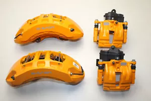 Audi e-Tron etron 4KE braking system set caliper Brembo yellow - Picture 1 of 21