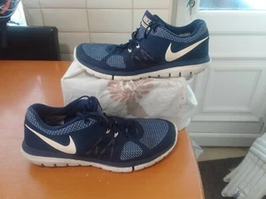 Nike Flex 2014 Run Men's Blue Running Shoes/Trainers. Size 9. Used. Clean & Tidt - Picture 1 of 10