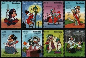 Sierra Leona 1990 - Mi-N.o 1465-1472 ** - Estampillada sin montar o nunca montada - Walt Disney - Imagen 1 de 1