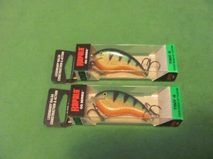 2) Señuelos de pesca Rapala serie OG, pequeños 04 - 2-1/4" - señuelos Perch Crankbait. - Imagen 1 de 3