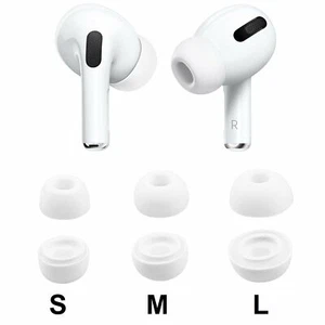 1Pair For Apple Airpods Pro Ear Tips Replacement Accessories Cover (S/M/L) - Picture 1 of 14