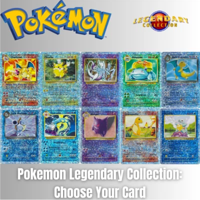 Pokémon Legendary Collection Set - Choose Your Card! 2002 Vintage WoTC - NM/LP - Image 1 of 4
