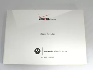 Motorola V750 Adventure Handy Handy Bedienungsanleitung Englisch Spanisch - Bild 1 von 3