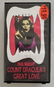 Count Dracula's Great Love VHS Rare - Picture 1 of 6