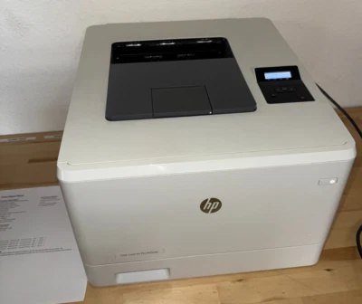 HP Color LaserJet Pro M454dn Printer W1Y44A Duplex Laser w/ Power Cord Tested - Image 1 of 4