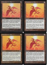 MTG: CHARIOT OF THE SUN Mirage UNCOMMON; played, Excellent condition x4