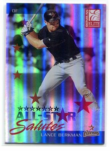 2002 Donruss Elite All-Star Salutes Century 9 Lance Berkman 78/100
