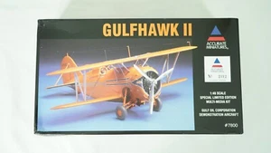 Accurate Miniatures 1/48 Model Kit Gulfhawk II Bi-Plane Gulf Item 7800 NEW G1-4 - Picture 1 of 10