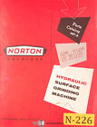 Norton 6" x 18" Surface Grinder, 687-A Parts Manual