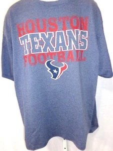 Houston Texans Football Short Sleeve T-Shirt Navy New - Picture 1 of 1
