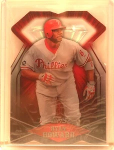 2011 TOPPS DIAMOND DIG DIAMOND DIE CUT DDC-50 RYAN HOWARD WITH PROTECTOR COATING - Picture 1 of 2