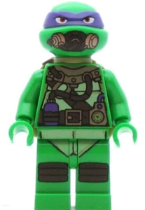 LEGO Teenage Mutant Ninja Turtles Minifigure Donatello - Scuba Gear (Genuine) - Picture 1 of 1