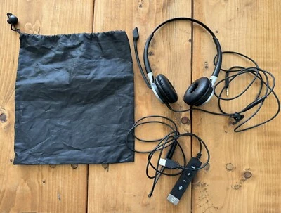 EPOS I SENNHEISER IMPACT SC 665 USB Headset VGC Teams Zoom - Image 1 of 4