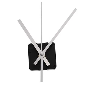 Clock Movement Mechanism Kit Silent Quartz Motor Long Spade Hands DIY Repair - Picture 1 of 9