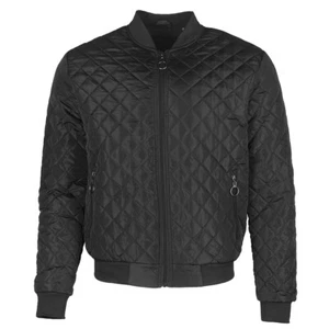 Maximos Men's Jason Zip Up Front Pocket Quilted Bomber Jacket - Picture 1 of 43