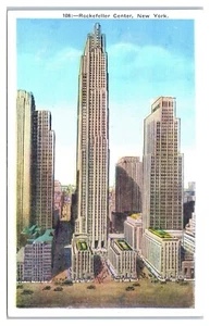 Postal del Rockefeller Center en la ciudad de Nueva York - Imagen 1 de 2