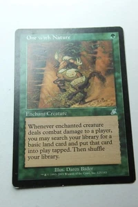 MTG One with Nature x1- -Scourge-Lightly Played - Picture 1 of 1
