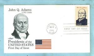 Scott 2216F ARTMASTER FDC,  Presidential Series,  "John Q. Adams".... - Picture 1 of 3