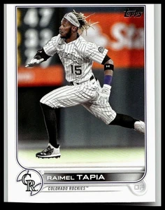 2022 Topps #46 Raimel Tapia Colorado Rockies - Foto 1 di 2