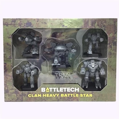 CATALYST (CAT) BattleTech: Clan Heavy Battle Star (EN) [Erweiterung]