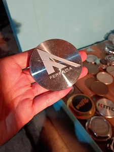 Ferrada Wheels Silver Custom Wheel Center Cap # C-092 (1) Single Hub Cover Emble - Picture 1 of 8