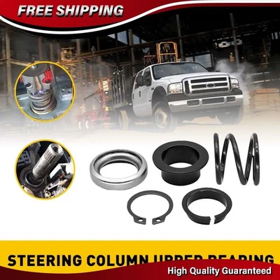 Conjunto de kit de cojinete superior de columna de dirección para Ford F-150 F250 F350 1992-2003 Foto 1 de 4