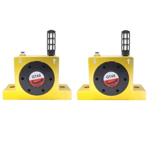 2PCS GT48 Vibratore pneumatico tipo industriale aria compressa potenza ruota turbina - Foto 1 di 6