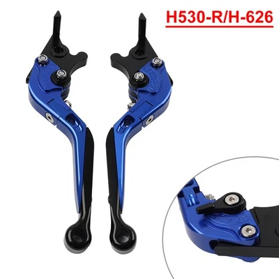 CNC Folding Extendable Brake Clutch Levers For Suzuki GSXS125 GSXR150 17-2019 - Image 1 of 4
