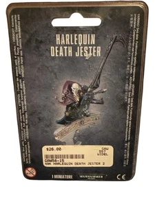 Warhammer 40K Harlequin Death Jester 2014 - Games Workshop - 58-15 ¡Sellado/nuevo en caja! - Imagen 1 de 5