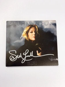 Sarah McLachlan – Better Broken ACTUAL COVER SIGNED CD NYC 9/19 Autograph Silver - Picture 1 of 3
