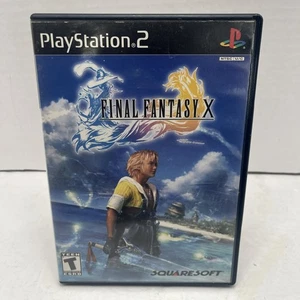 Sony PlayStation 2 - PS2 Final Fantasy X Black Label mit Handbuch getestet funktioniert - Bild 1 von 5
