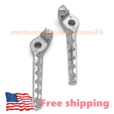 Rear Passenger Foot Pegs Footrest Bracket for Yamaha XT250 Serow 2005 2006-2020 Foto 1 de 4