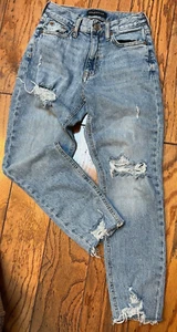 Aeropostale - Maman Jean - Femme 000 Reg - Détressé - Photo 1/5