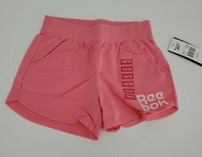 Pantalones Cortos para Sudar Reebok Activewear Brillo Logo Melocotón Niñas Niños Talla Grande (14-16) Foto 1 de 2