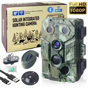 WiFi APP Game & Deer Wildlife Trail Camera 32MP 1080P Hunting Cam Night Vision - Picture 1 of 18