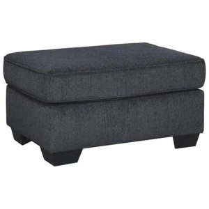 Signature Design by Ashley Altari Ottoman in Charcoal - Picture 1 of 3