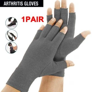 Compression Gloves Medical Arthritis Carpal Tunnel Relief Hand Support Brace CFR - Picture 1 of 14