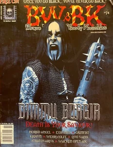 BW & BK Brave Words Bloody Knuckles Magazine - Nov. 2003 #74 - Dimmu Borgir - Foto 1 di 3