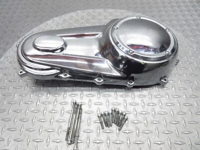 Harley Electra Glide Ultra Classic 2018 FLHTCU embrague cubierta lateral exterior del motor Foto 1 de 4