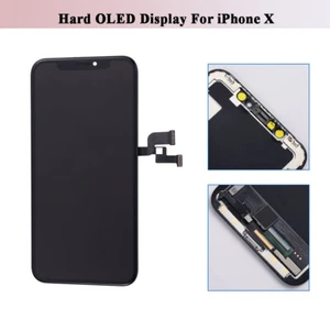 For iPhone X 5.8" OEM Hard OLED Display LCD Touch Screen Digitizer Replacement - Picture 1 of 8