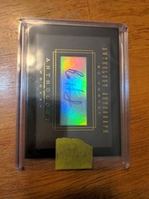 2015-16 Panini Anthology /257 Bo Horvat #AA-28 Auto