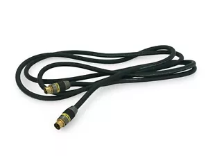 Monster Super Cable Video S-Video Cable 6 Feet Black - Picture 1 of 5