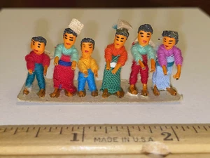TINY HANDMADE JAPANESE FAMILY - Picture 1 of 8