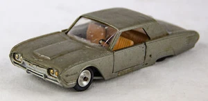 1962 Solido 128 Ford Thunderbird Gray France 1:43 Scale Diecast Model Car - Picture 1 of 6