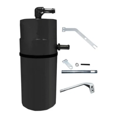 Alloy PCV Catch Can for VF HSV Senator Grange V8 LS3 Anodised Black - image 1 of 4