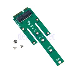 NGFF M.2 B SATA-Based SSD to MSATA Male Adapter Converter Card 22x60mm DG
