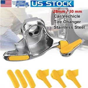 28mm/30mm Car Tire Changing Tool Mount & Demount Duck Head Tool w/ 6 Pads - Foto 1 di 12